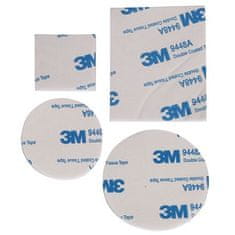 Merco 3M Fix Plates obojestranske nalepke komplet 4 kosi belo pakiranje 1 komplet