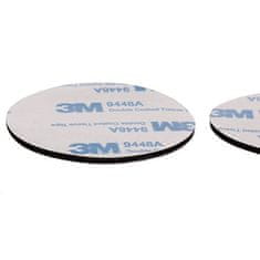 Merco 3M Fix Plates obojestranske nalepke komplet 4 kosi črno pakiranje 1 komplet