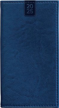 Dnevnik 2025 Nebraska Blue, mini, tedenski, A6