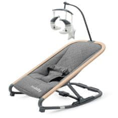 NEW BABY Otroški gugalni stol Snuggle NewBaby siv
