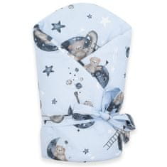 NEW BABY Baby wrap Medvedek v prostoru 80x80 cm
