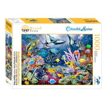 Drevo možganov Puzzle Pisano morje 1000 kosov