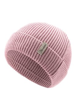 Sterntaler Zimska kapa z ukrivljenim robom pletena roza deklica velikost 47 cm - 9-12 m