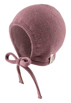 Sterntaler Pletena kapa s kravato vijolična volna uni velikost 45 cm - 6-9 m