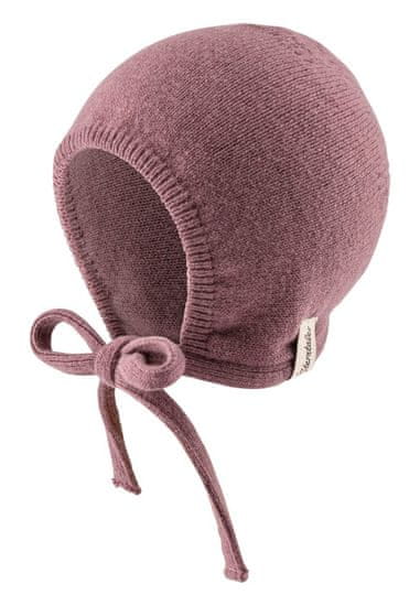 Sterntaler Pletena kapa s kravato vijolična volna uni velikost 45 cm - 6-9 m