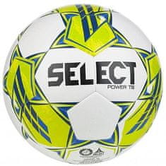 SELECT Nogometna žoga FB Power TB belo-rumene barve, velikost 5