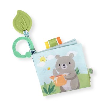 Ingenuity Mehka senzorična knjiga Nate 0m+