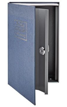 Nedis Knjižni sef / ključavnica/ 2 ključa/ prostornina 1,6 L/ ABS/ jeklo/ črna