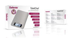 Evolveo Salente SteelChef, kuhinjska tehtnica, iz nerjavečega jekla