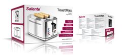 Salente ToastMax opekač kruha z digitalnim zaslonom, nerjaveče jeklo