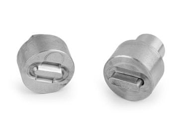 Bat za kovičenje ovalnih puše 4x16 mm, 5x18 mm - (18x5 mm) nikelj