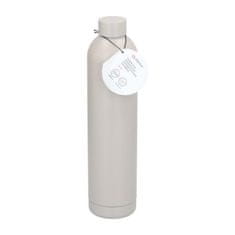 EDCO Termos steklenica za pitje 1000 ml iz nerjavečega jekla, bež ED-250678seda