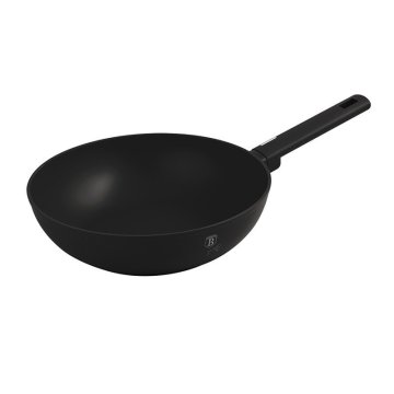 Berlingerhaus Ponev WOK s titanovo površino 28 cm Matte Black Collection BH-8180