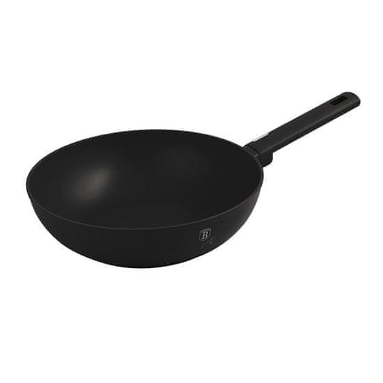Berlingerhaus Ponev WOK s titanovo površino 28 cm Matte Black Collection BH-8180