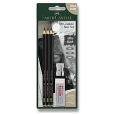 Faber-Castell Grafitni svinčniki Pitt Graphite Matt - blister, različne trdote