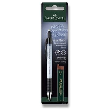 Faber-Castell Mehanski svinčnik Grip Matic - 0,5 mm, nebesno modra