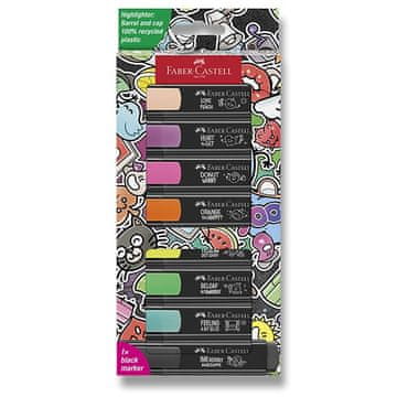 Faber-Castell Označevalniki Textliner 46 Graffiti - 8 kosov