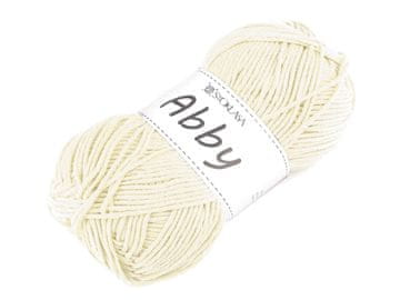 Pletena preja Abby 100 g - kremna najlažja.