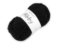 Pletena preja Abby 100 g - črna