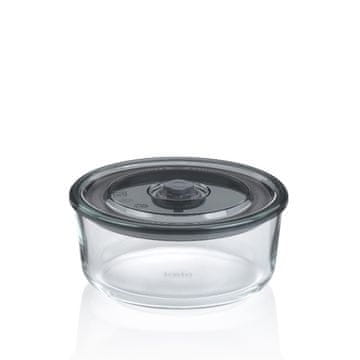 Kela Kozarec za shranjevanje živil Aurelia steklo 6,5cm 15,5cm 0,7l KL-12640