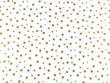 Ovijalni papir Božič severni jeleni, snežinke, zvezde 0,7x2 m - zlate zvezde