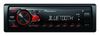 Pioneer Avtoradio MVH-230 z USB in Bluetooth z vgrajenim mikrofonom rdeče barve