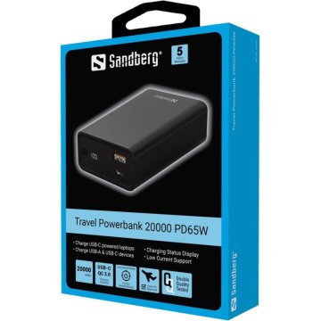 Noname Sandberg Travel Powerbank 20000 PD65W