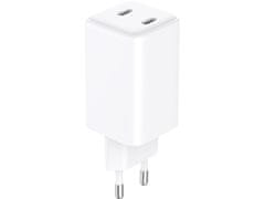 Noname Sandbergov polnilec za izmenični tok z dvojnim USB-C PD65W EU