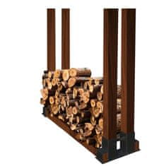 M.A.T Group Stojalo za drva 340x150mm ČERNO (1 kos)