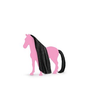 Schleich Horse Club 42649 Dodatki za konje - črna griva in rep
