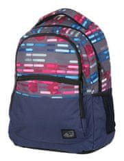 Walker Šolski nahrbtnik CLASSIC Lines Blue Pink