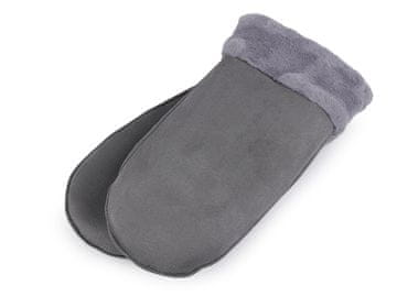 Ženske zimske rokavice - sive