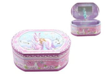 Škatla za nakit z enorogi