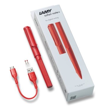 Lamy Pisalo s pisalom Safari Note+ - rdeče