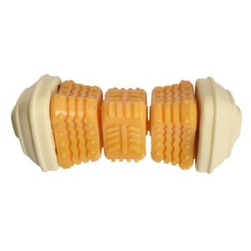 Igrača za pse stimulacija inteligence ONIGIRI rumena