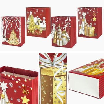 Toro Božična darilna vrečka, 23X18X10 cm