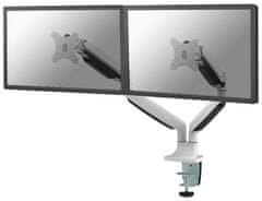 Neomounts Select NM-D750DWHITE / Namizni nosilec za ploske zaslone (10-32"), namizna objemka/grometa / Bela