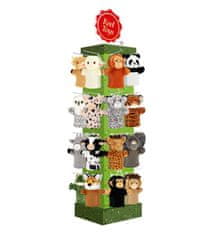 Keel Toys Keeleco plišasta eko ročna lutka 27 cm - gorska krava