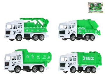 Vozila za čiščenje 11 cm vzvratno 8 kosov