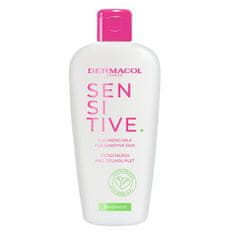 Dermacol Nežno čistilno mleko z izvlečkom oljk za občutljivo kožo (Sensitive Cleansing Milk) 200 ml