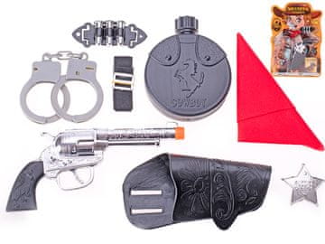 Western set - žrebiček 17 cm z dodatki