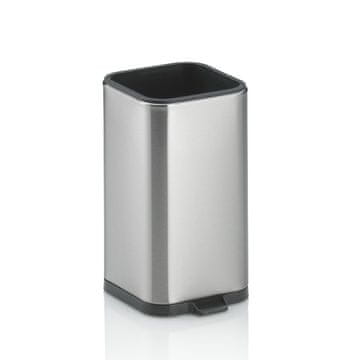 Kela Odcejalnik za jedilni pribor Plata iz nerjavnega jekla mat srebrna 10,0x11,5x18,5cm KL-12128