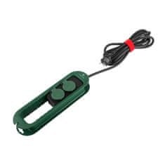 Viking Podaljševalni kabel z vtičnicami R247/izhod: 2xAC/IP44/za zunanjo uporabo/4,7 m kabla