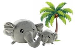 Magic Baby Elephant - plišasta igrača 40 cm (20 cm različica BREZPLAČNA kot darilo!)