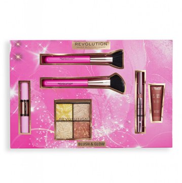 Makeup Revolution Darilni set za rdečilo in sijaj