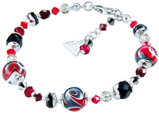 Magična zapestnica Mayan Love z biseri Lampglas BP37