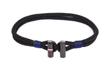 Tommy Hilfiger Stilska moška tekstilna zapestnica 2790336