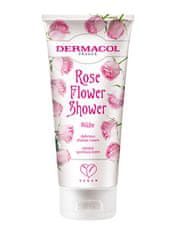 Dermacol Opojna krema za prhanje Rose Flower Shower (Delicious Shower Cream) 200 ml