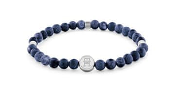 Tommy Hilfiger Modra sodalitna zapestnica iz kroglic Biseri 2790608
