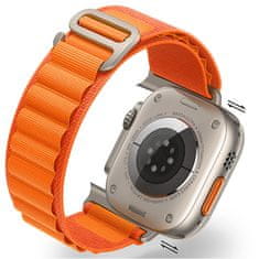Apple watch Alpski trakovi z zanko #Orange 42/44/45/49mm